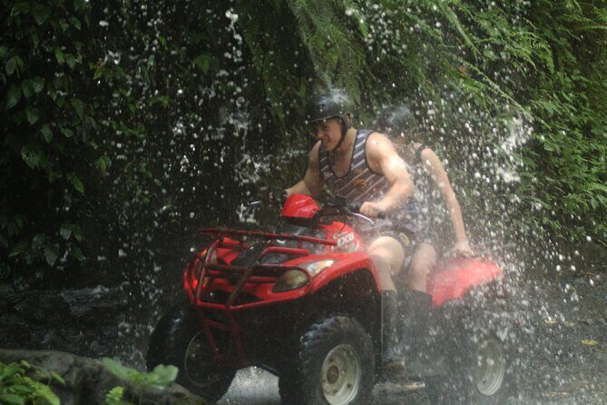 ATV Quad Bike Through Tunnel and Waterfall - Pickup from Seminyak and Ubud: the timing that shapes your day