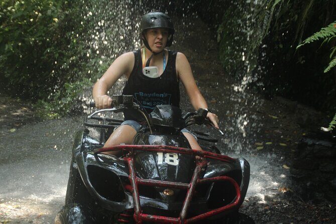 ATV Quad Bike Through Tunnel and Waterfall - Safety briefing and gear: why your first minutes matter