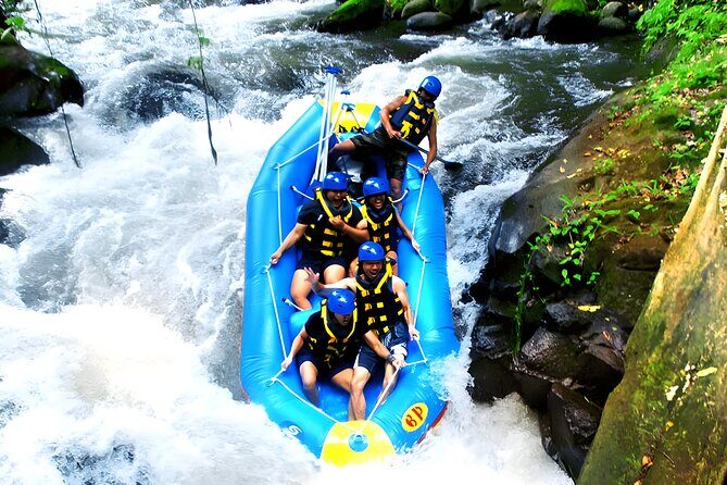 Ayung River Rafting and Ubud Waterfall Tour - 9 to 10 hours, starting at 8:00am: pickup, pace, and logistics