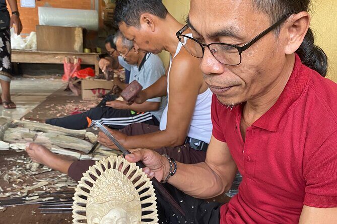 Bali Arts shopping with temples-waterfall visit. - Semar Kuning Artist Cooperative: painting culture in a focused 40 minutes
