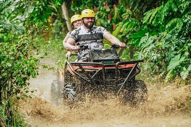 Bali ATV Quad Adventure Ubud Monkey Forest and Waterfall - Stop 3: Sacred Monkey Forest Sanctuary, Temples, and 1,260+ Long-Tailed Macaques