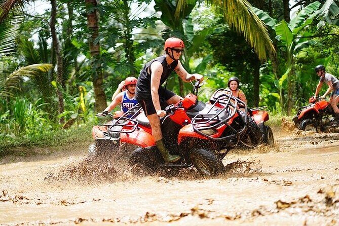 Bali ATV Quad Bike Adventure with Gorilla Cave Pass By Waterfall - How This ATV Adventure Runs in Real Time (7 to 8 Hours)
