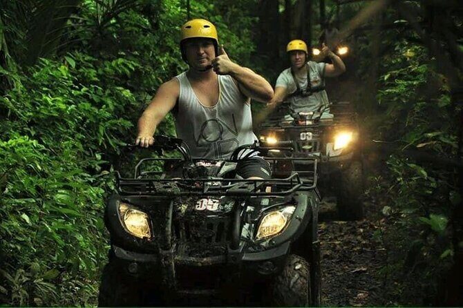 Bali ATV Ride Combo Bali Rafting best fullday tour Package - ATV In Ubud: Jungle, Rice Fields, And Muddy Tracks