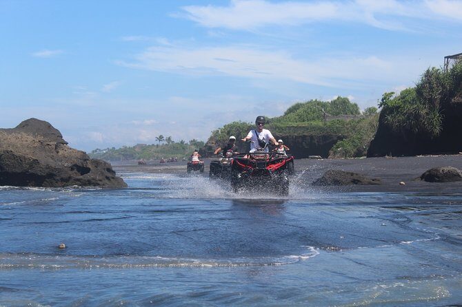 Bali ATV Ride In the beach black sand atv tour - Service Quality: Guides, Photos, and a Comfortable Pace