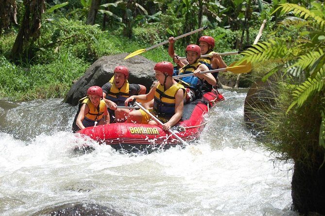Bali: Ayung River White Water Rafting Adventure - From your pickup to the wantilan briefing in the rice-country air