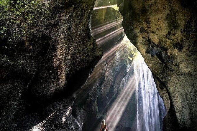 Bali Beach Horse Riding combo with waterfall All Inclusive - Kanto Lampo Waterfall in the Ubud area (about 3 hours)
