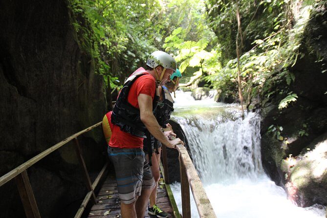 Bali Canyon Tubing Adventure - Payangan Market: The Start-Point Moment