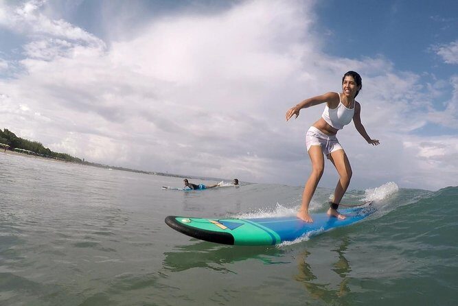 Beginners Private Surf Lessons - Pulau Biru Surf and the Meeting Point You Can Actually Find