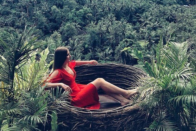 Blue Lagoon Snorkeling - Jungle Swing - Ubud - All Inclusive - My Swing Bali: the photo moment over palm jungle