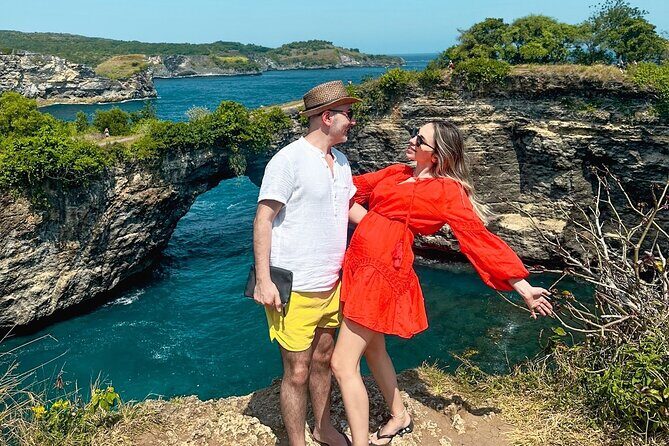 Day Trip: Nusa Penida Snorkling - Broken Beach and Angel’s Billabong: rock formations with strong photo angles
