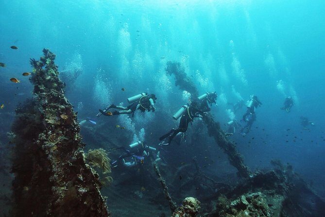 Dive at Tulamben Bali USS Liberty Ship Wreck - Pickup from Ubud, Candidasa, and south Bali without the guesswork