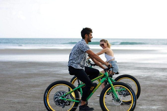 eBike Private Beach Tour Express (2 Hour) - Beachwalk, boardwalk, temples, and the sea-turtle sidetrack