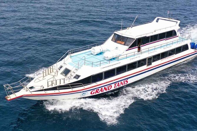 Fast Boat Transfer: Sanur to Nusa Lembongan Island by Penidago - What your ticket includes: life jacket and Jasa Raharja insurance