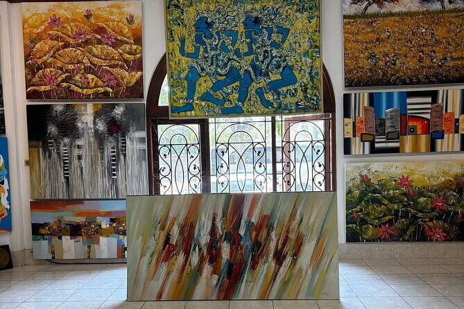 Half Day Bali Shopping Art Village Private Tour - The flow of the day: pickup, four craft stops, lunch, and back