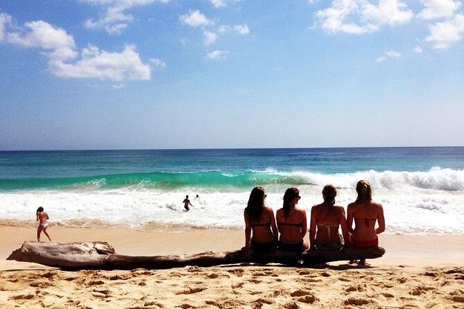 Half Day: Uluwatu Temple,KECAK FIRE DANCE Evening Tour & Jimbaran SEAFOOD Dinner - Padang Padang Beach: white sand time without the whole-day commitment