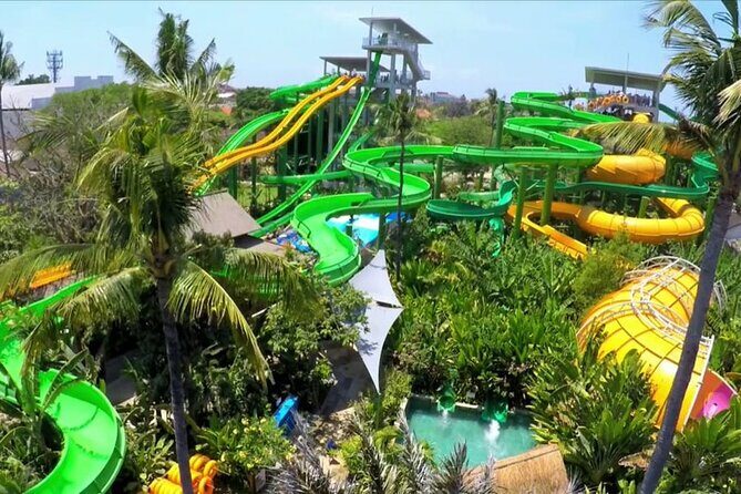 Indonesia: Waterbom Bali Entry Ticket - Park layout and eco-friendly touches: lush grounds with practical intent