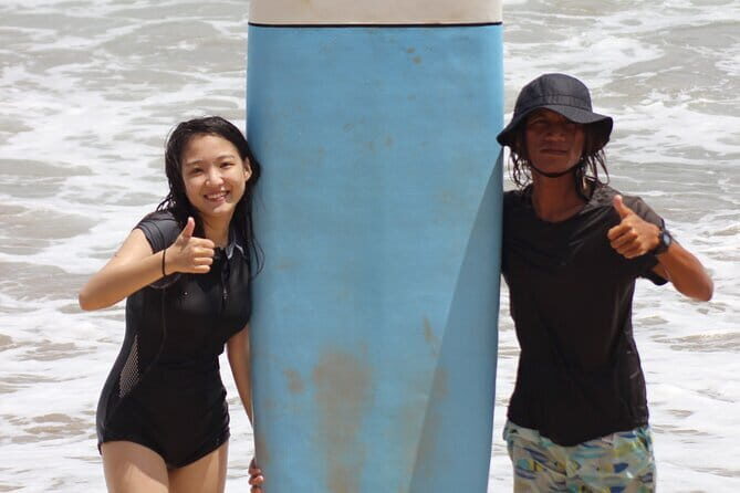 Kuta Beach Bali, 1 on 1 Surfing Lesson Orange Surf Bali - Going Into the Sea: Two Coaching Styles That Matter