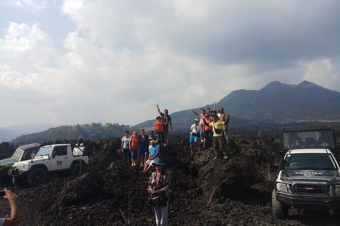 Mount Batur Sunrise Jeep Tour - After sunrise: walking around the crater and getting back down