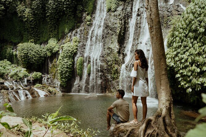 North Bali Hidden Gems Tour Ulun Danu Temple Twin Lakes Waterfall - Stop 4: Banyumala Twin Waterfalls—hike, pools, and a chance to swim