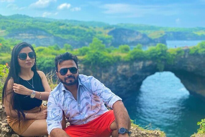 Private Full-Day West Tour Nusa Penida All Inclusive from Bali - Pasih Uug (Broken Beach): cave-and-corridor views for real photo variety