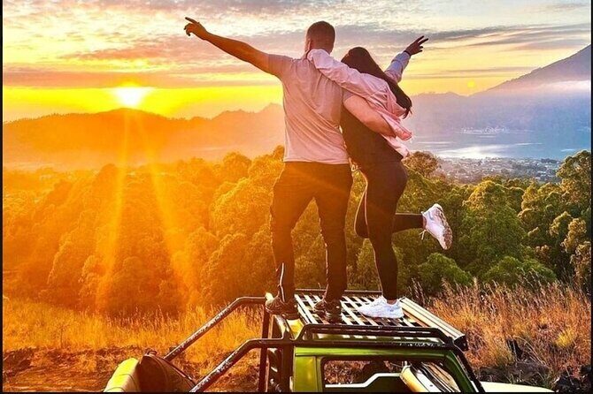 Private Mount Batur Jeep Sunrise all inclusive - After Sunrise: Exploring the Black Lava Field on Mt. Batur