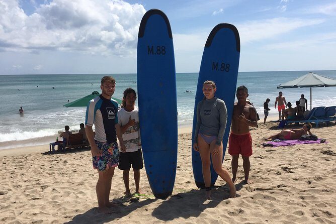 Private surf lesson - Practice segments: your break is part of the lesson