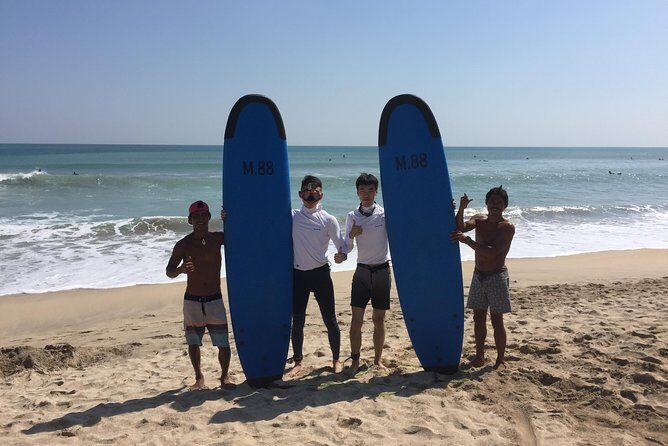 Private surf lesson - Correcting in real time: how you improve faster