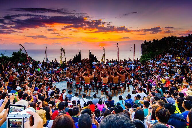 Telaga Waja White Water Rafting and Uluwatu Sunset Tour - Padang Padang Beach: a short reset before the cliff drama