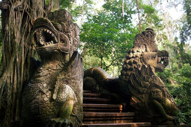 Ubud Iconic Full Day Tour Monkey Forest Rice Terraces Waterfalls - Tegenungan Waterfall: the refreshing finish you’ll remember